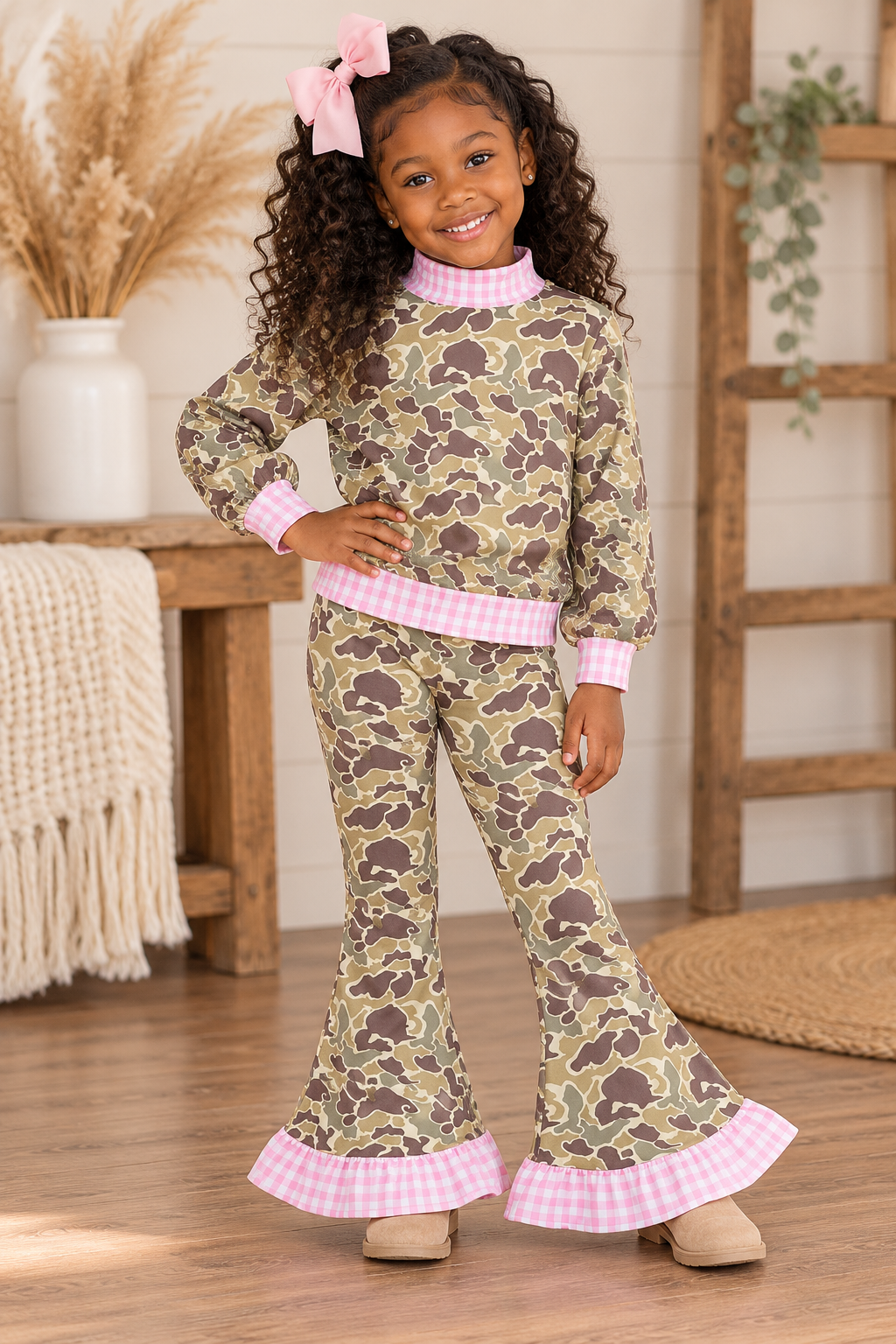 Pink Camo Set